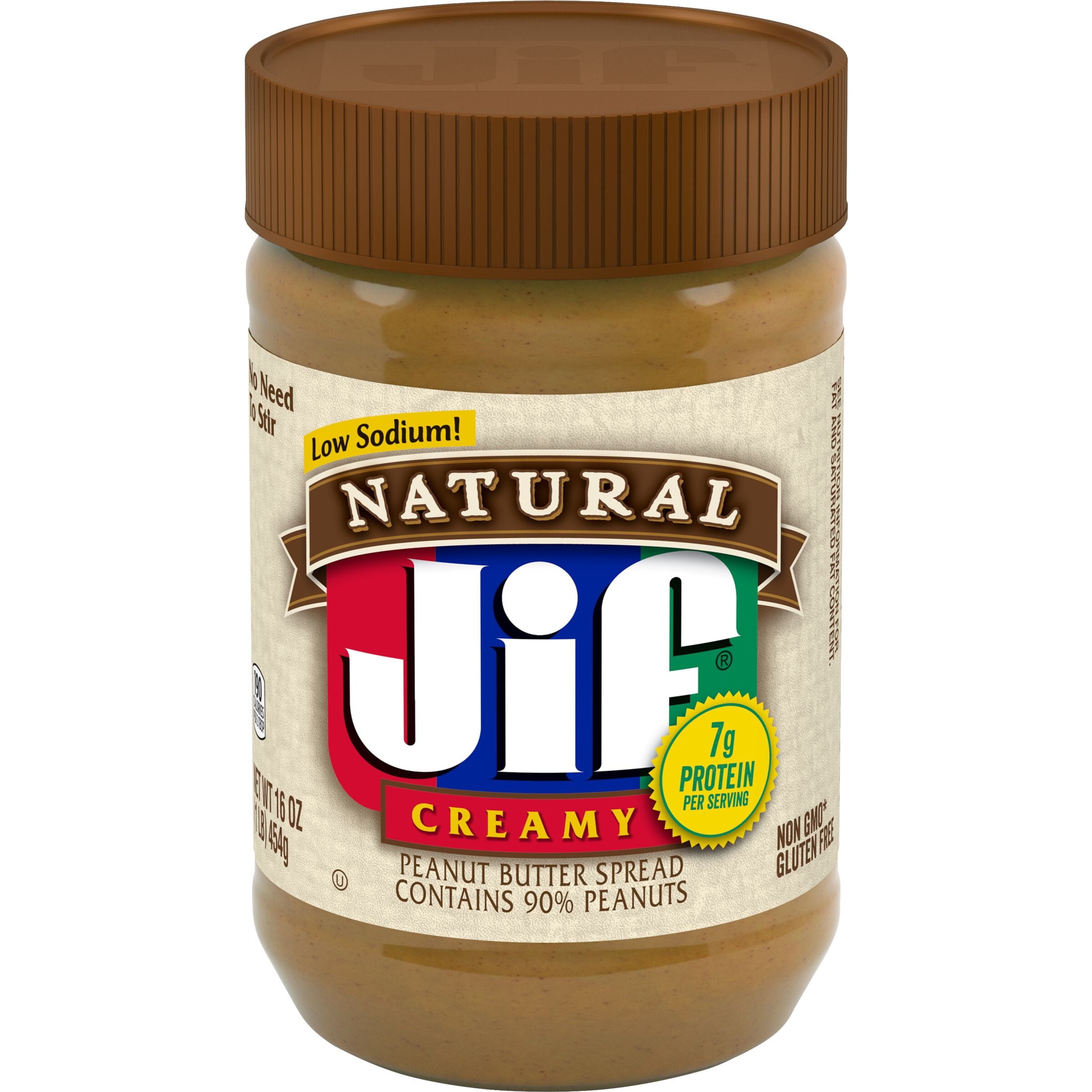 JIF NAT CREAMY PEANUT BUTTER 28 OZ