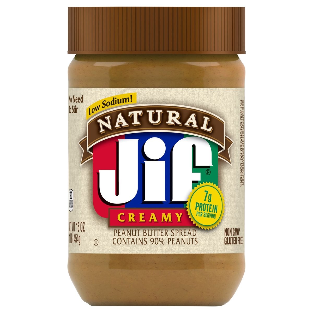 Jif Natural Creamy Peanut Butter 16 OZ
