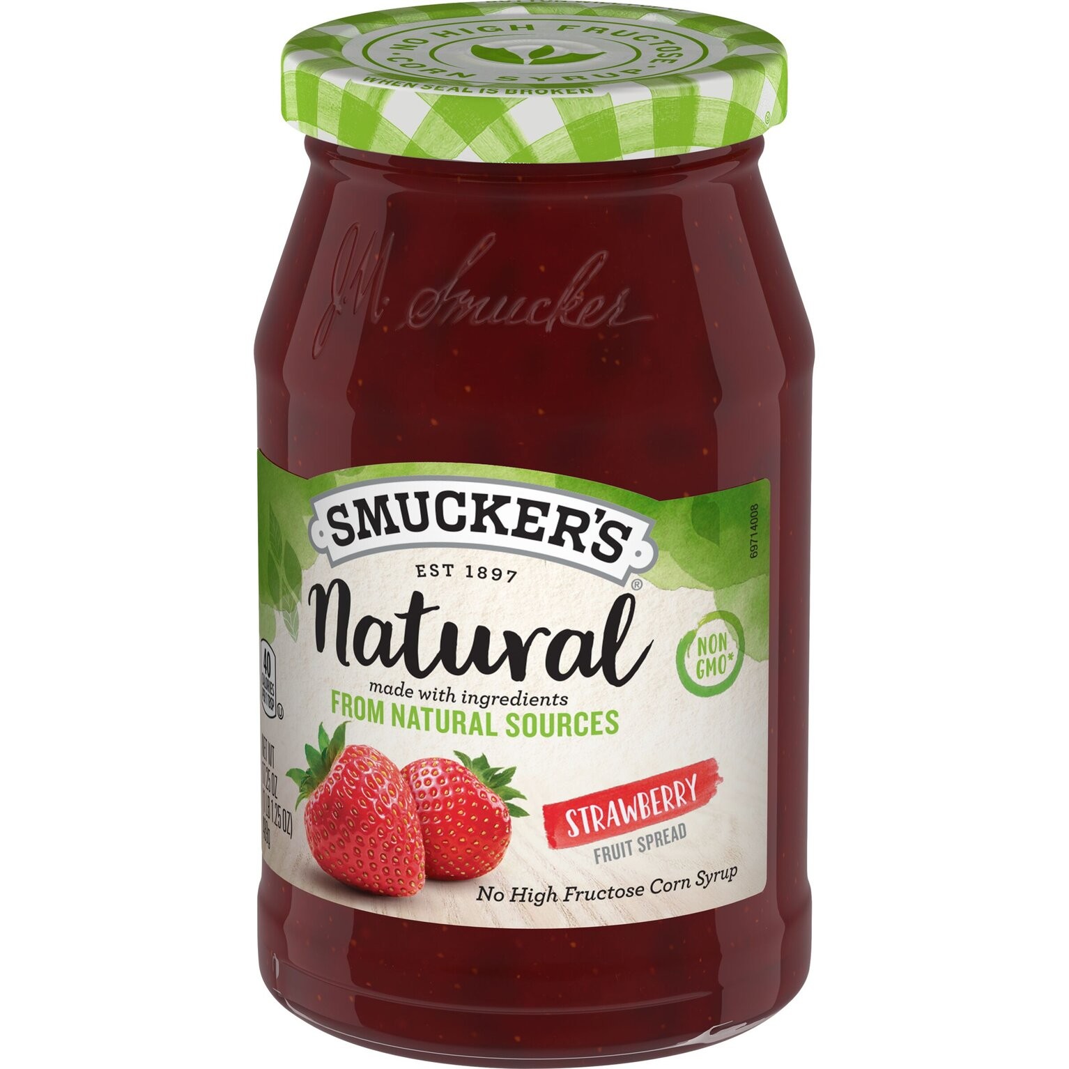 SMUCKERS NAT STRAWBERRY SPREAD 25 OZ