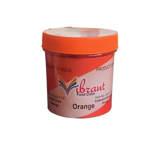 Vibrant Orange Food Color 25 GM