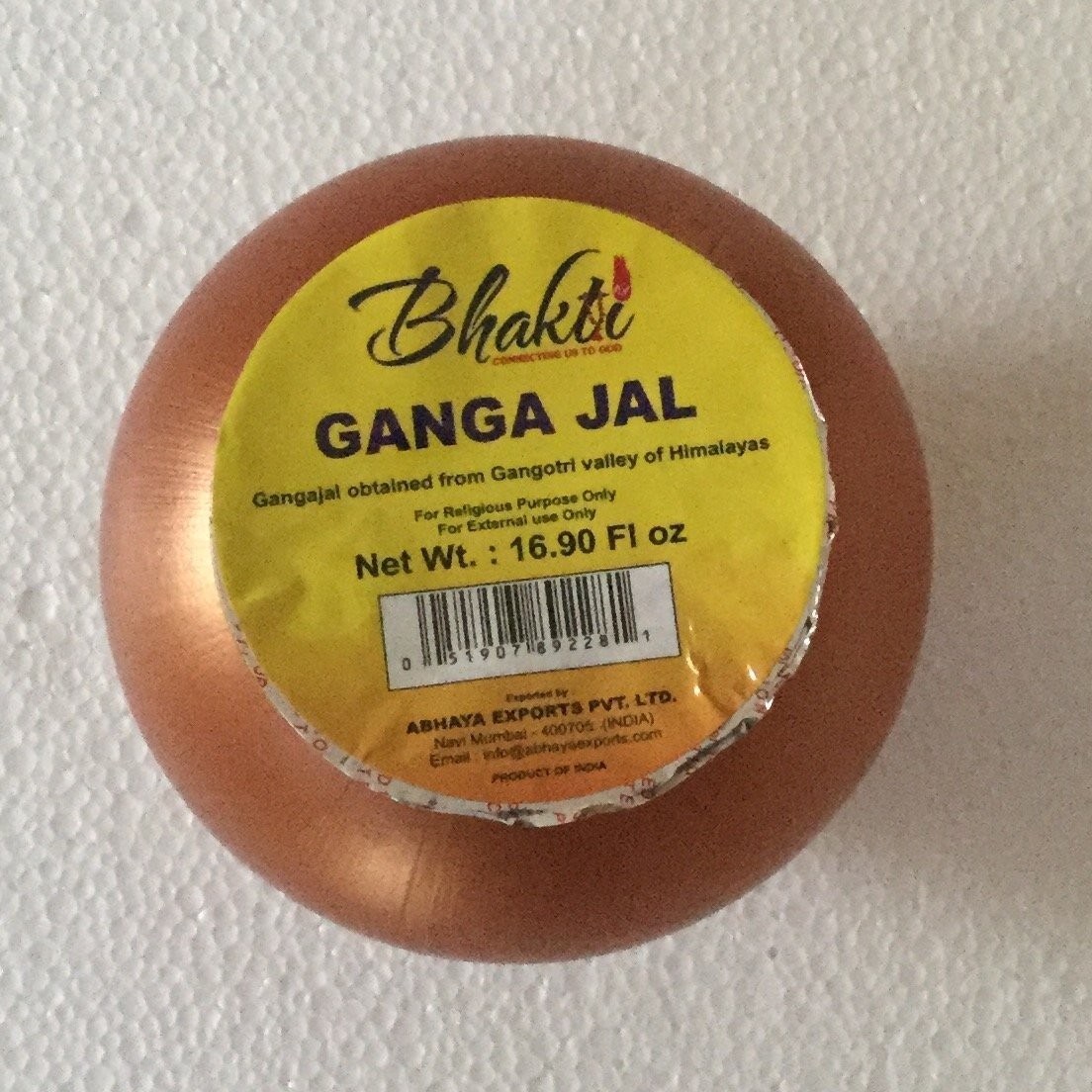 Bhakti Ganga Jal 16.9 OZ