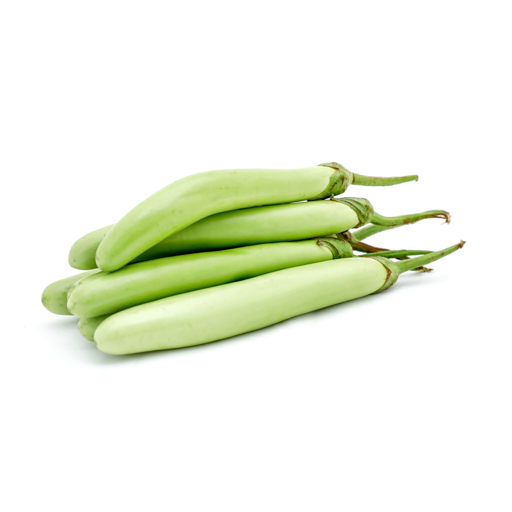 Indian Eggplant Long Green 1 LBS