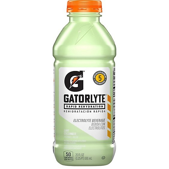 GATORLYTE ZERO LIME CUCUMBER 20 FLOZ