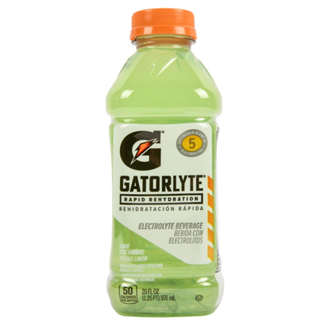 GATORLYTE ZERO LIME CUCUMBER 20 FLOZ
