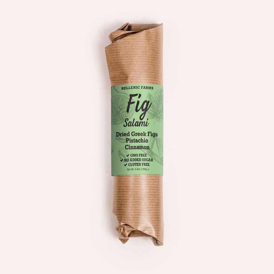 HELLENIC FARMS DRIED FIG PISTACHIO CINNAMON 0.4 Lbs