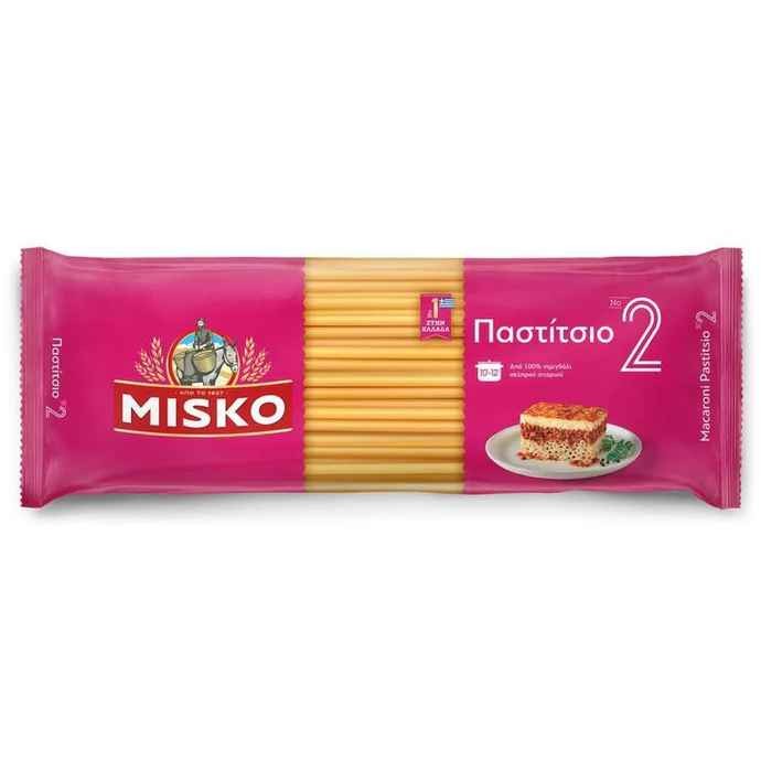 MISKO MACARONI PASTITSIO NO 2 1.1 Lbs