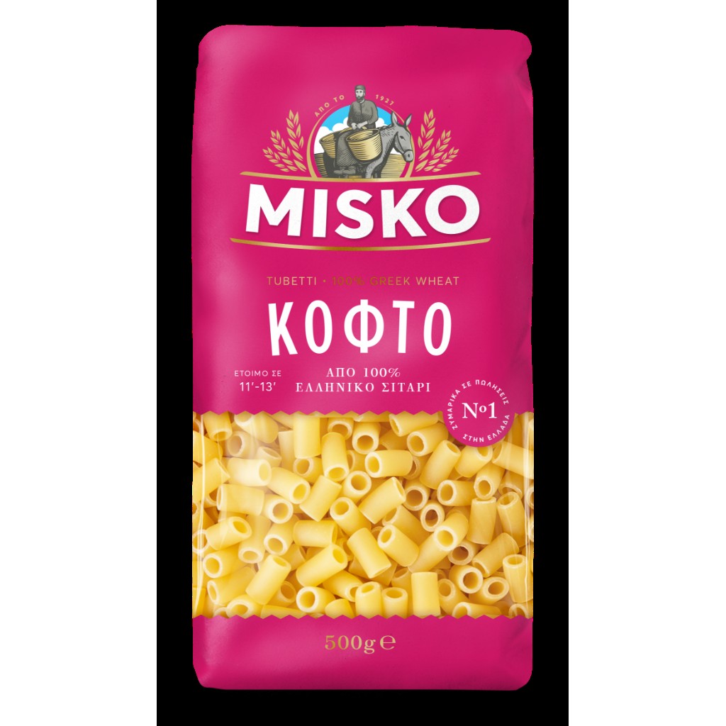 MISKO KOFTA PASTA TUBETTI 500 GM