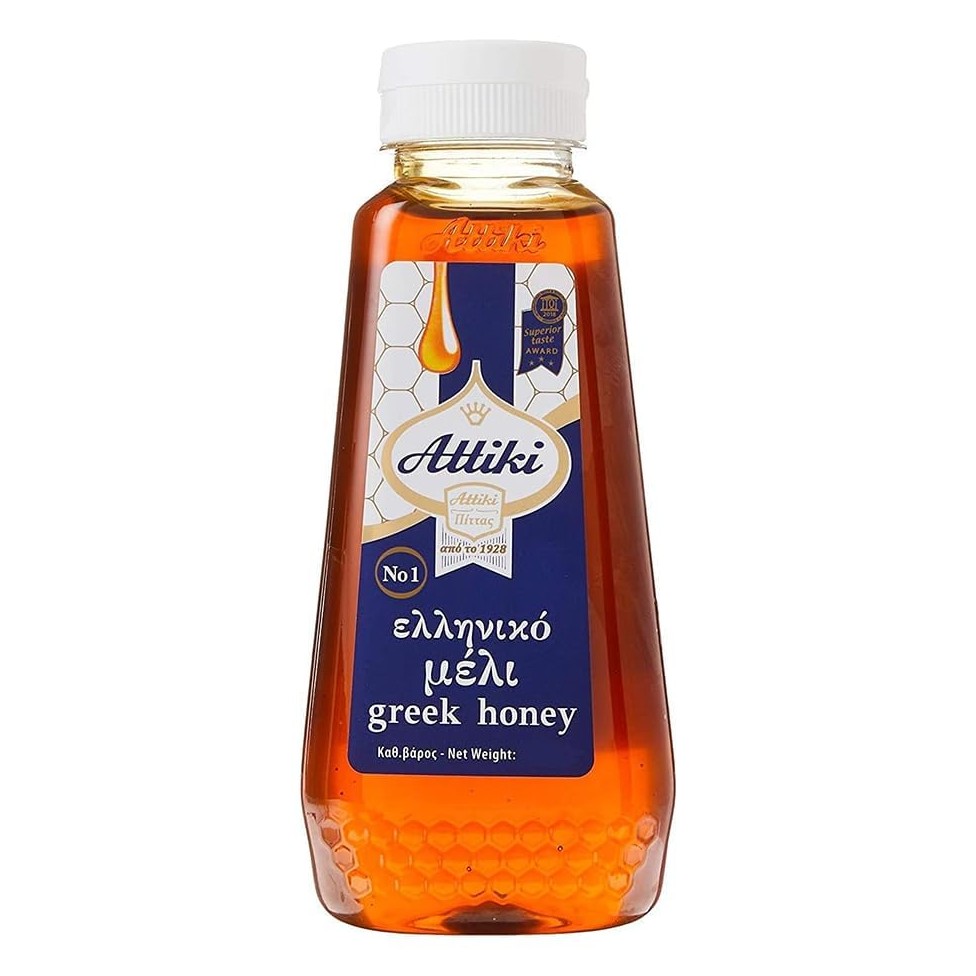 ATTIKI RAW GREEK HONEY SQUEEZE BTL 470 GM