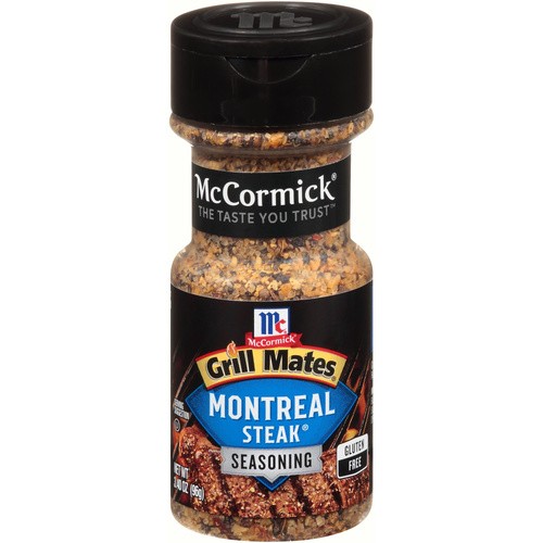 MCCORMICK GRILLMATES STEAK SEASONING 3.4 OZ