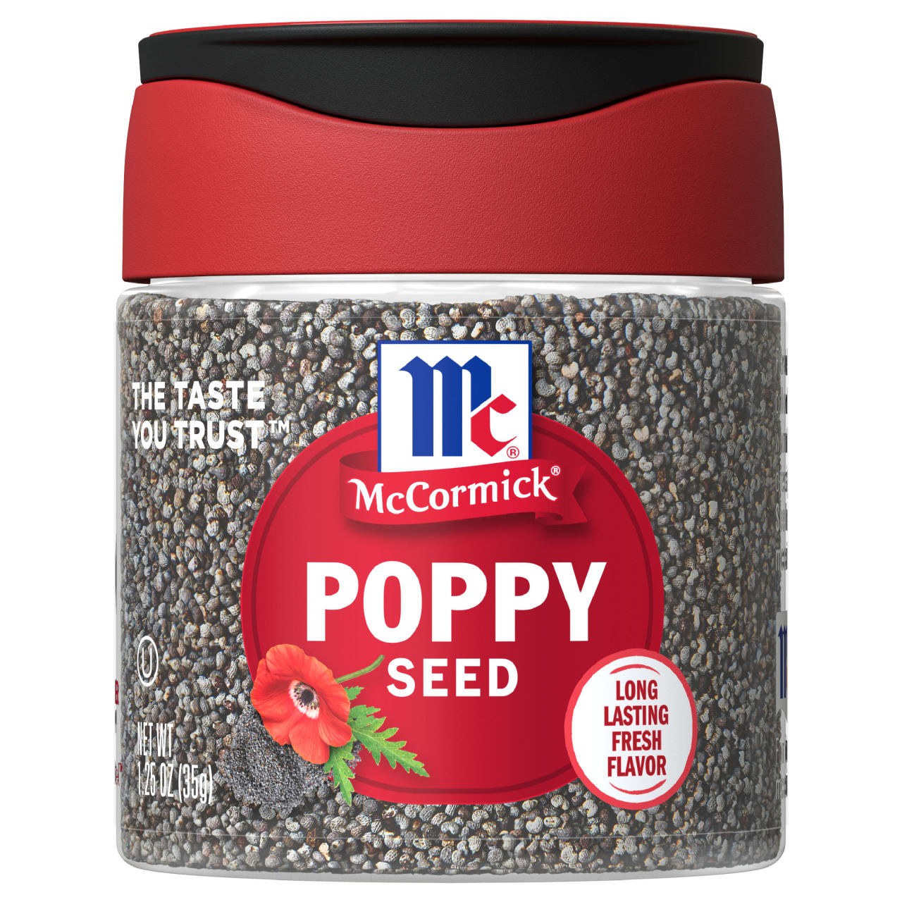 MCCORMICK WHOLE POPPY SEED 1.25 OZ