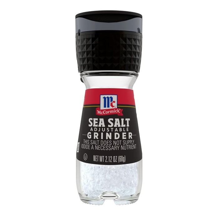 MCCORMICK SEA SALT GRINDER 6.1 OZ