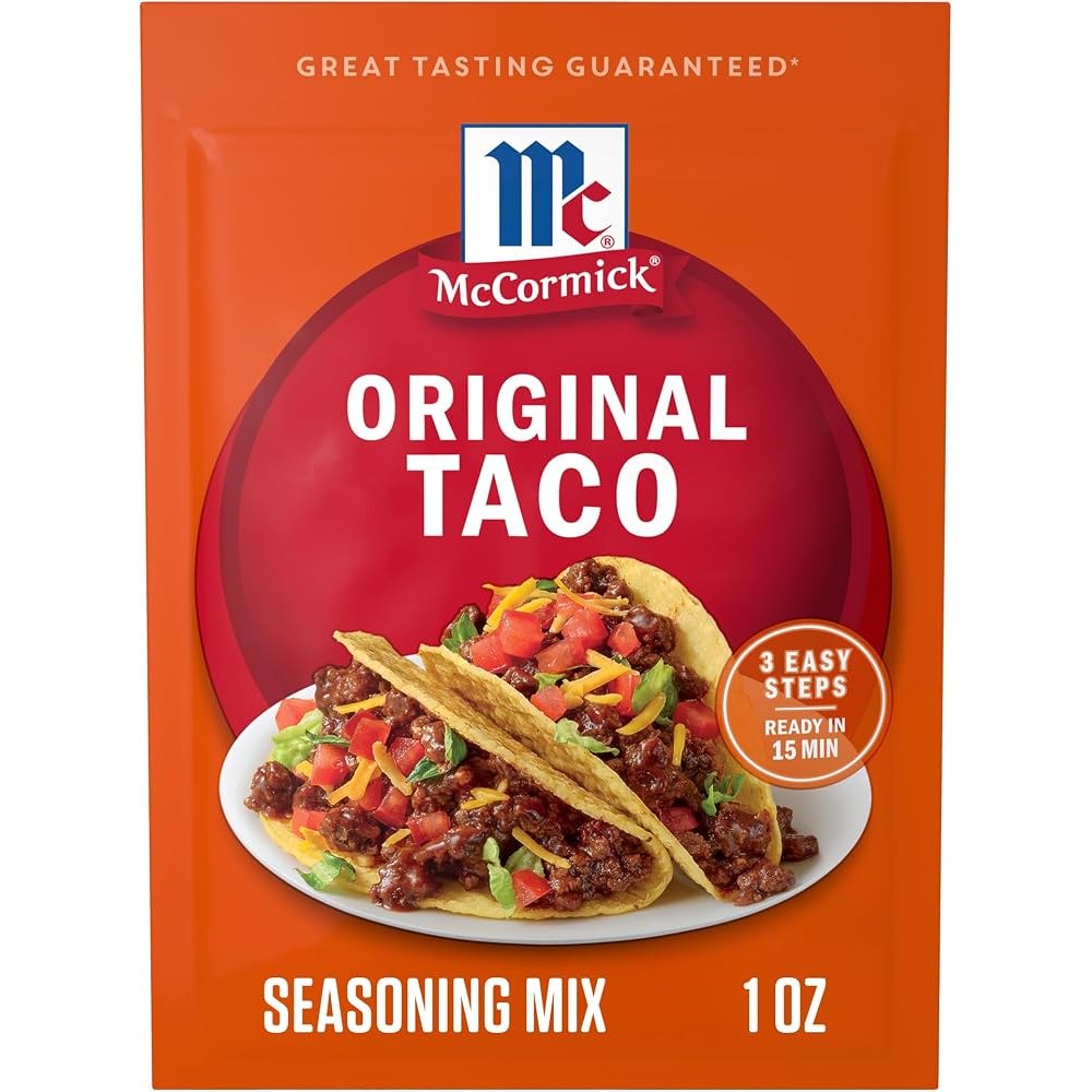 MCCORMICK TACO ORIGINAL SEASONING 1 OZ