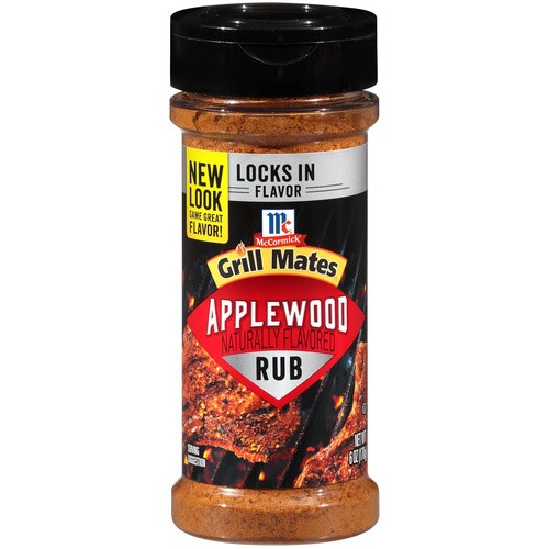 MCCORMICK GRILLMATE APPLEWOOD RUB 6 OZ