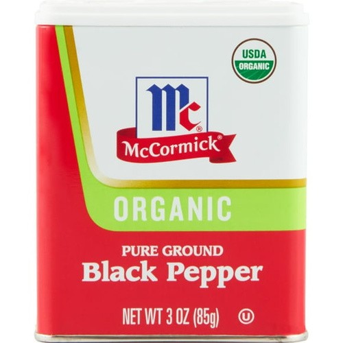 Mccormick Black Pepper Ground 3 Oz