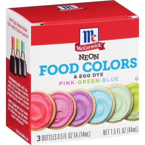 MC FOOD COLORS NEON 1.5 OZ