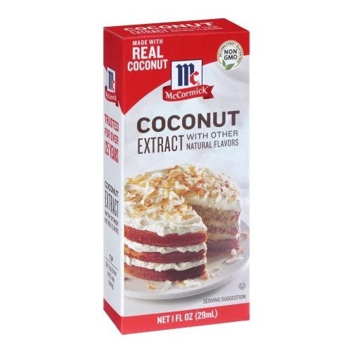 MCCORMICK IMITATION COCONUT EXTRACT 1 OZ