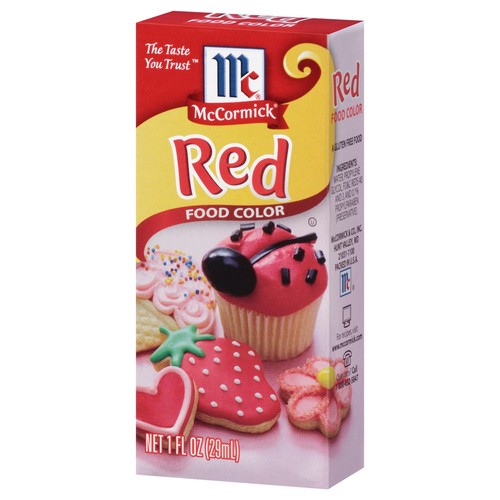 MC RED FOOD COLOR 1 FLOZ