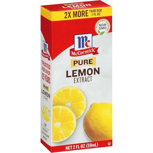 MCCORMICK PURE LEMON EXTRACT 2 OZ