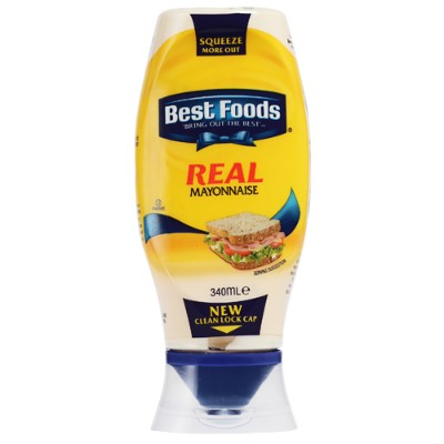 BEST FOODS MAYONNAISE 340 ML