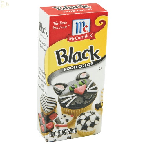 MC BLACK FOOD COLOR 1 FLOZ