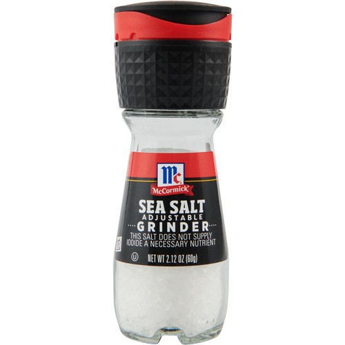 MCCORMICK SEA SALT GRINDER 2.12 OZ