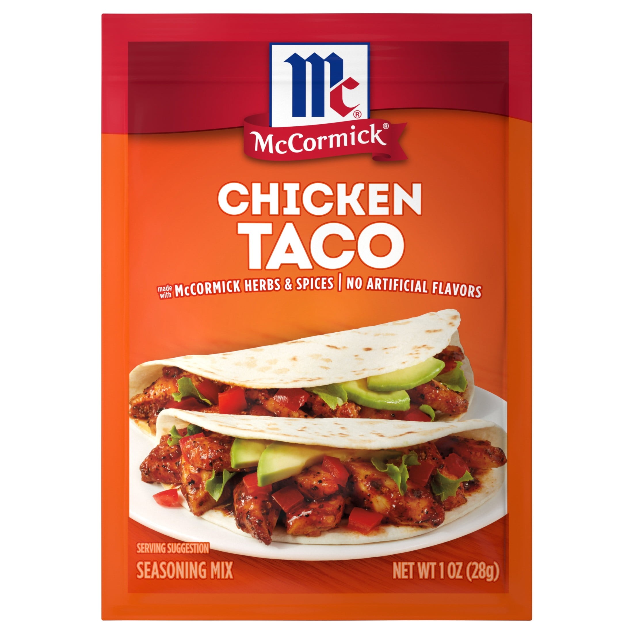 MCCORMICK CHICKEN TACO SEASONING 1 OZ