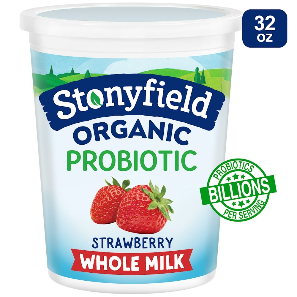 STONYFIELD STRAWBERRY YOGURT             1 OZ