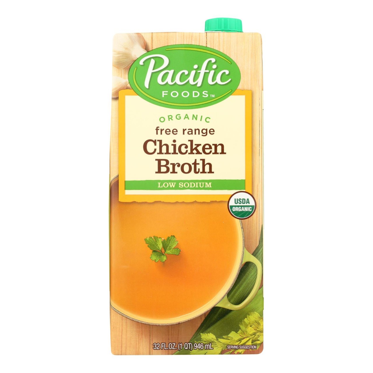 Pacific Natural Foods:Free Range   Low Sodium 32 FLOZ