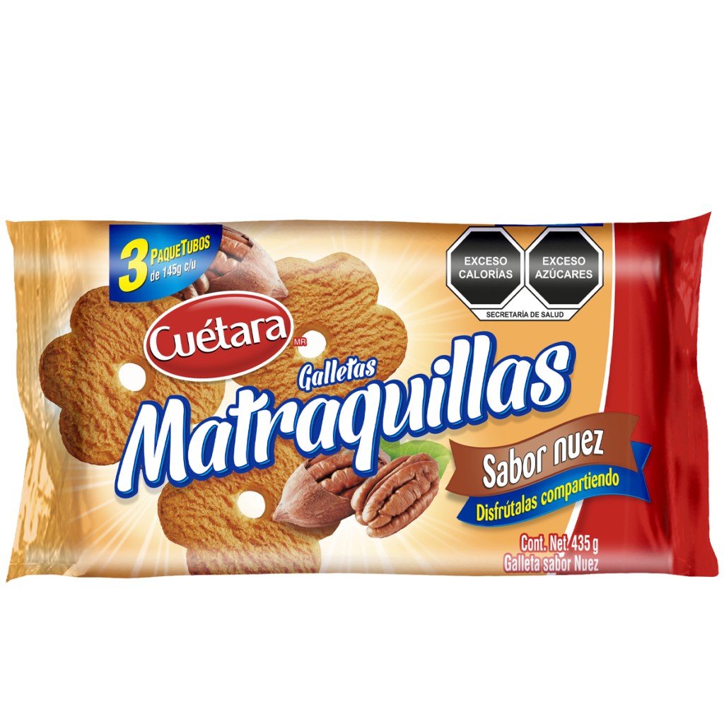 CUETARA MATRAQUILLAS WALNUT COOKIES 15.34 OZ