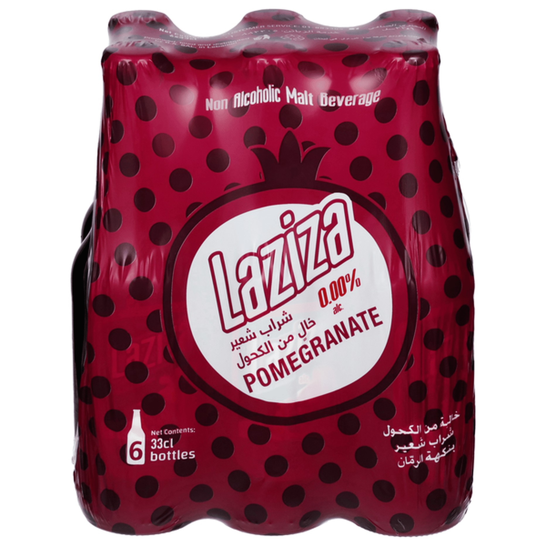 LAZIZA POMEGRANATE 6 PACK