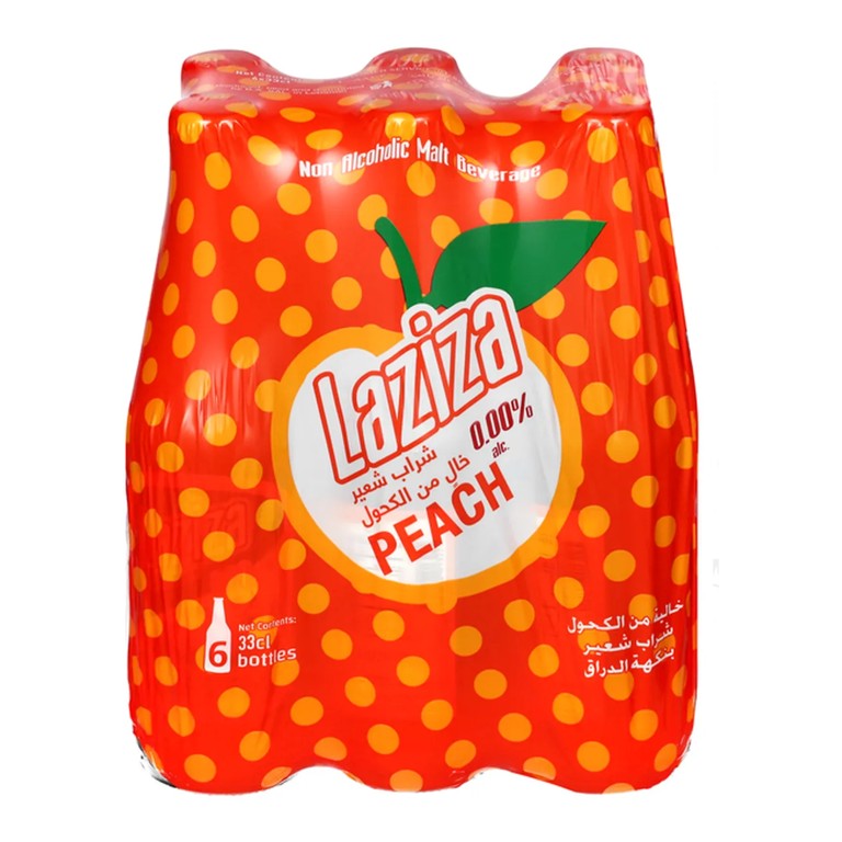 LAZIZA PEACH 6 PACK