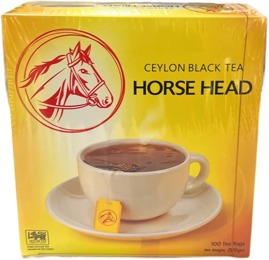 Horse Head Pure Ceylon Tea Bags 100 BAG