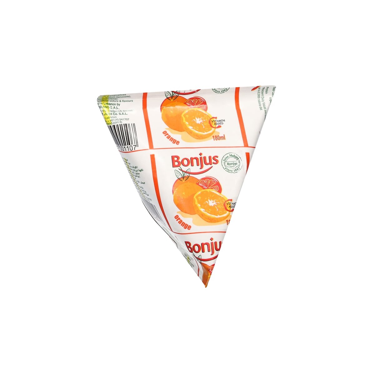 Bonjus Orange Juice Drink 180 ML