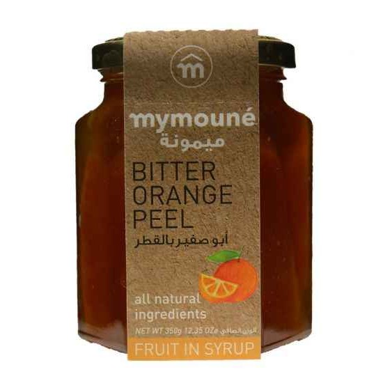 MYMOUNE BITTER ORANGE PEEL IN SYRUP 0.75 Lbs