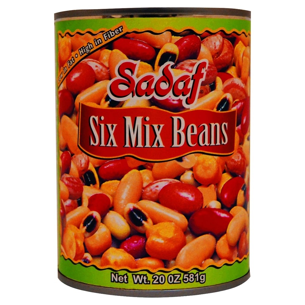 Sadaf Six Mix Beans 20 OZ