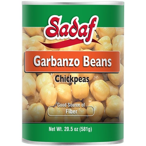 Sadaf Garbanzo Beans Can 800 GM
