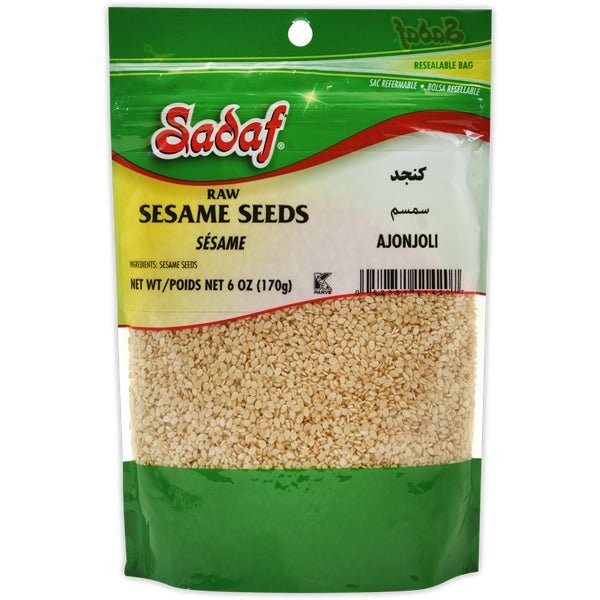 SADAF SESAME SEED RAW 6 OZ