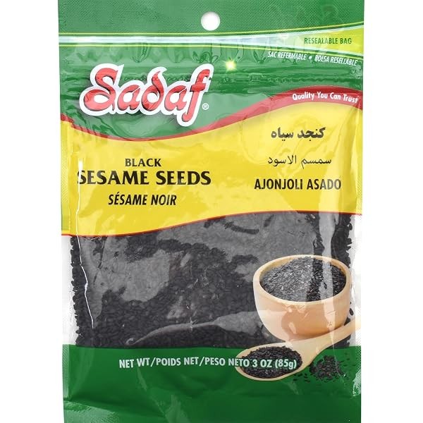 Sadaf Black Seseme Seeds 85 GM