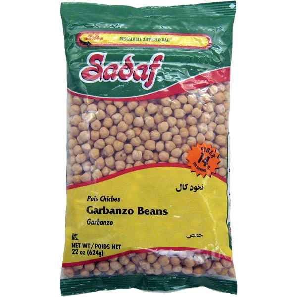 Sadaf Garbanzo Beans Bag 22 OZ
