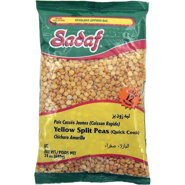 Sadaf Yellow Split Peas 24 OZ