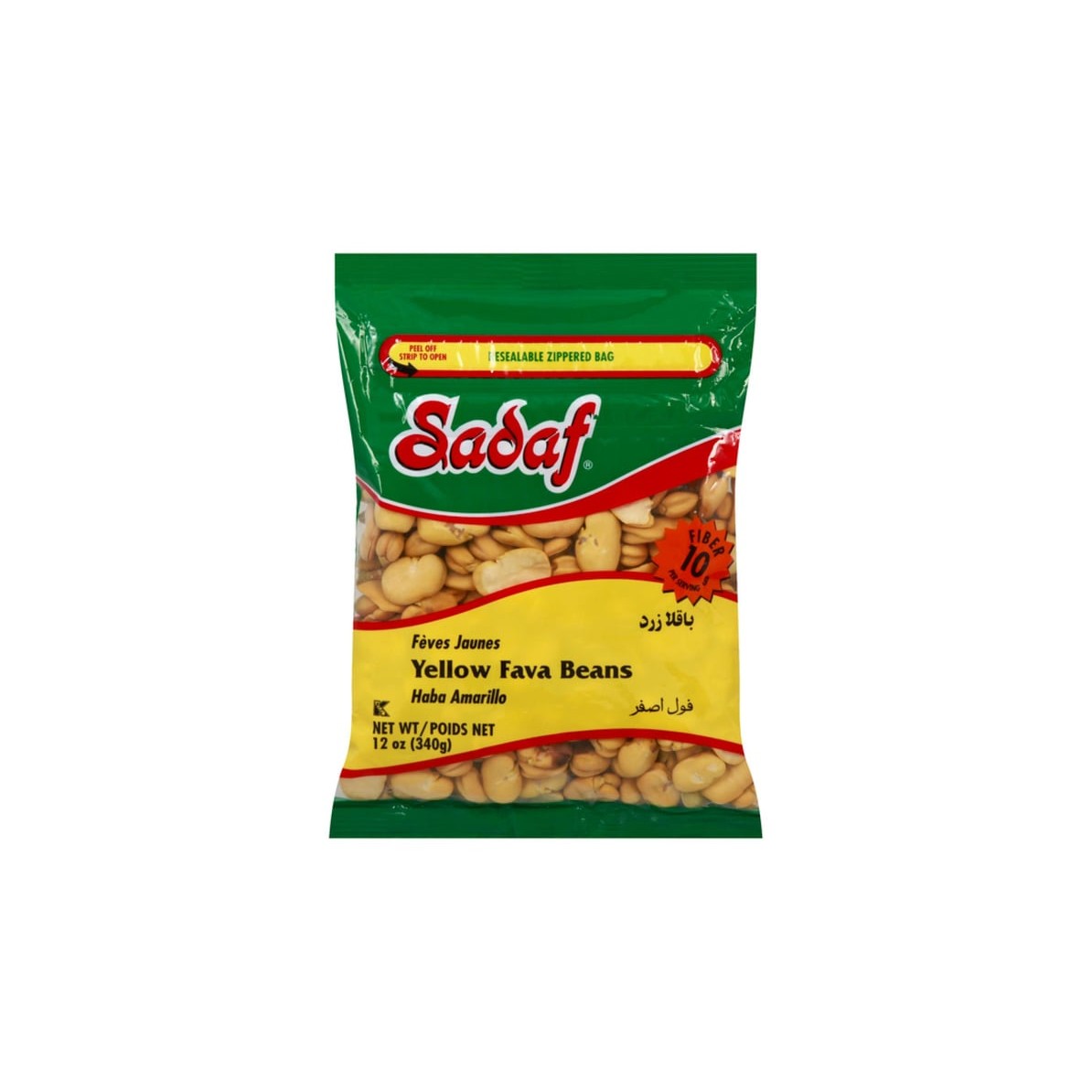 Sadaf Yellow Fava Beans 340 GM