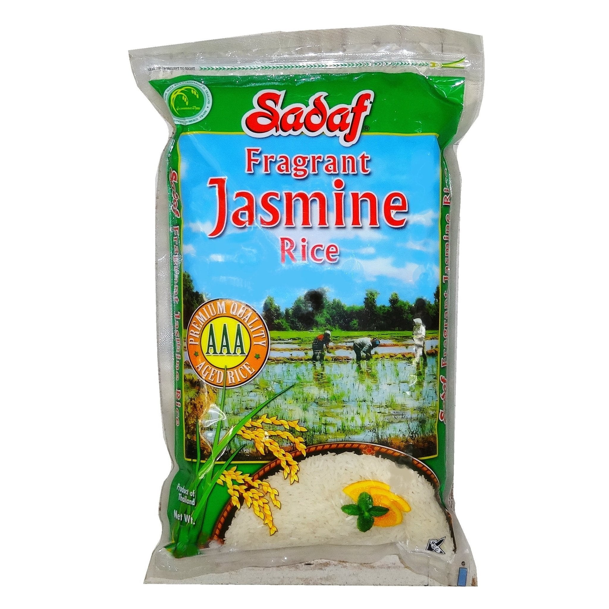 SADAF JASMINE RICE  10 LBS