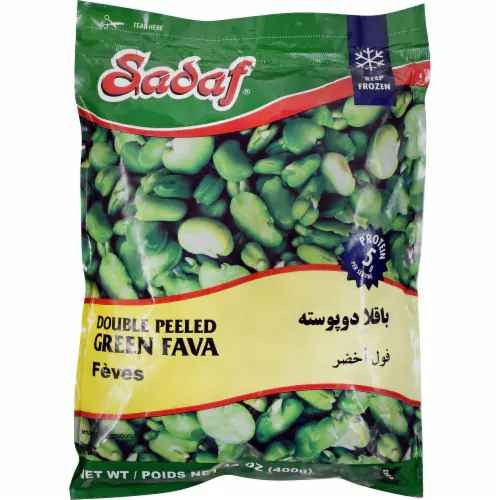 Sadaf Dry.Peeled Green Fava 400 GM