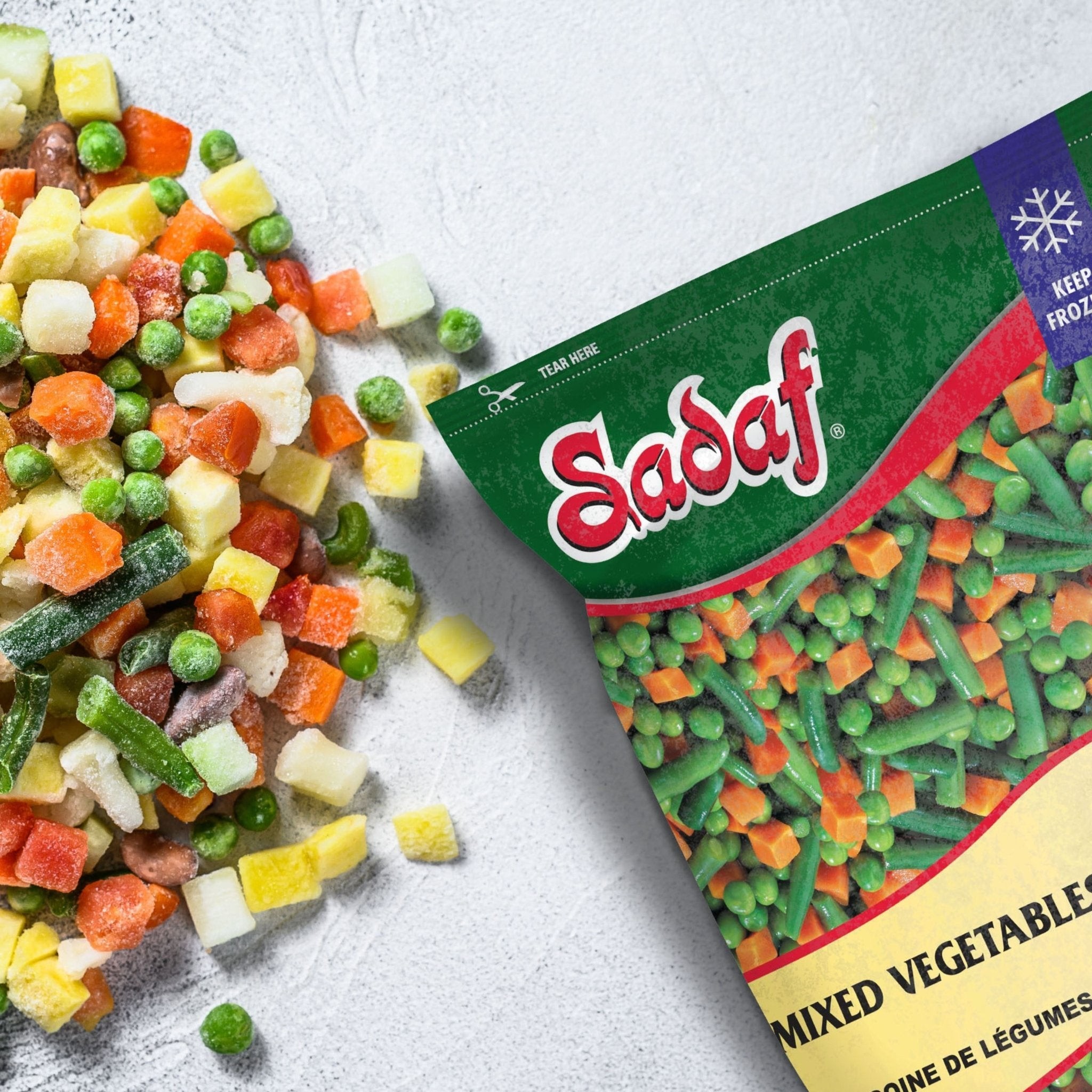 Sadaf Mixed Vegetable 400 GM
