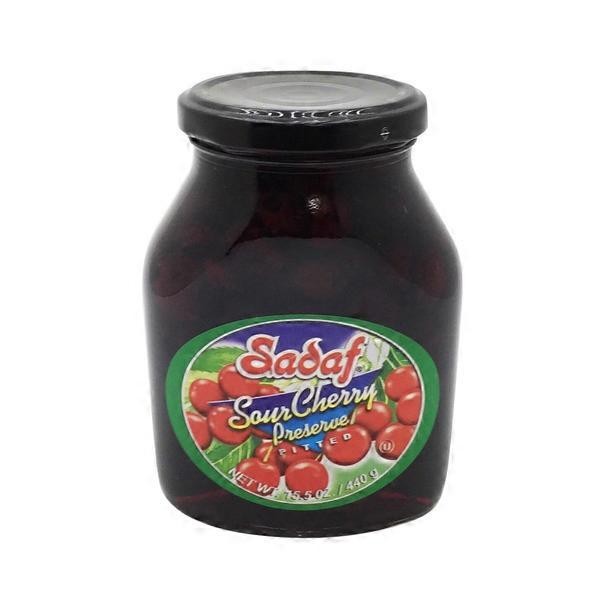 Sadaf Sour Cherry Preserve 15.5 OZ