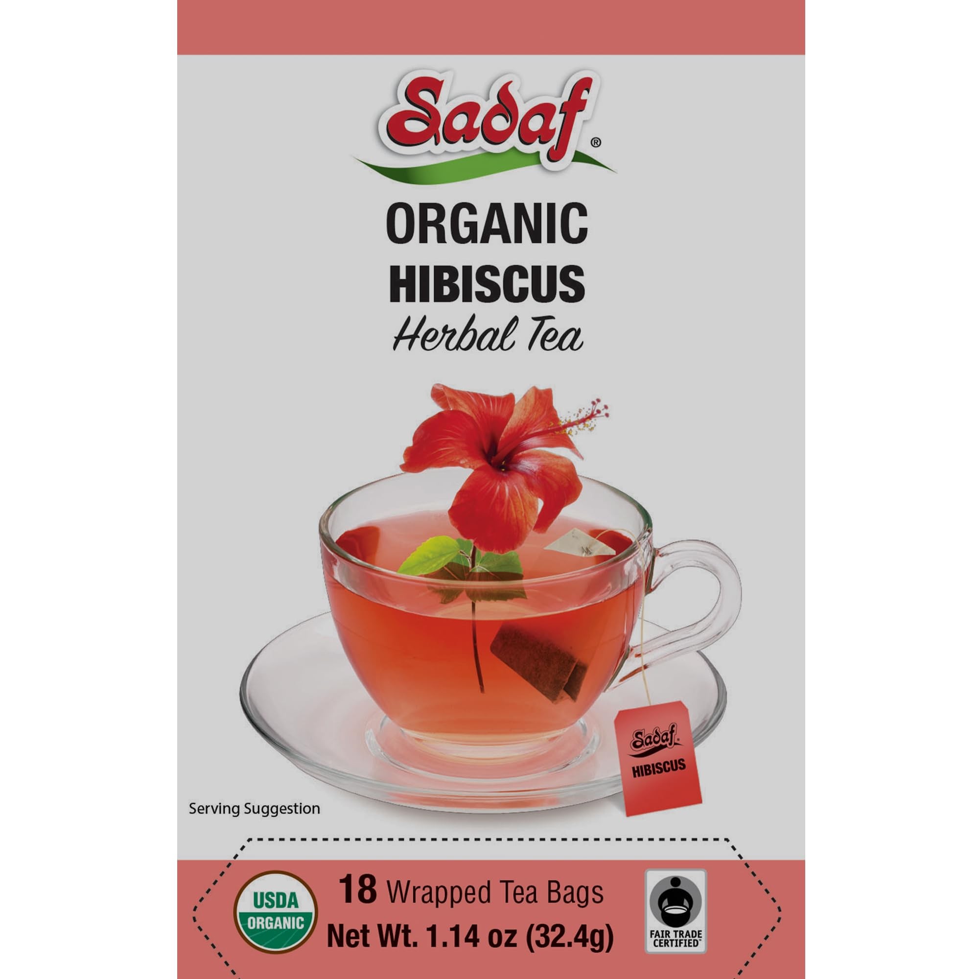 Sadaf Organic Hibiscus Tea 32.4 GM