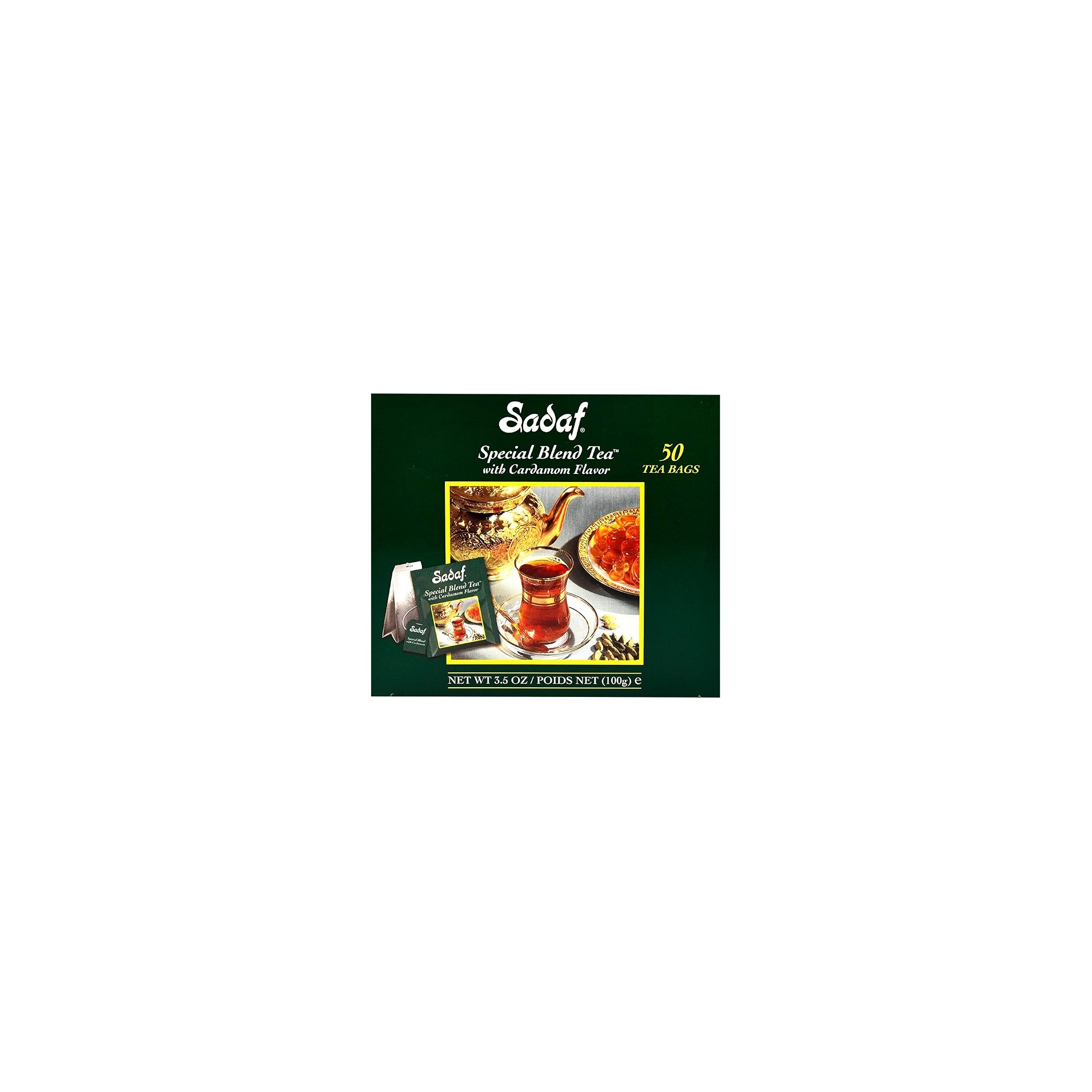 SADAF SPECIAL BLEND EARL GREY 50 TEA BAGS 3.5 OZ