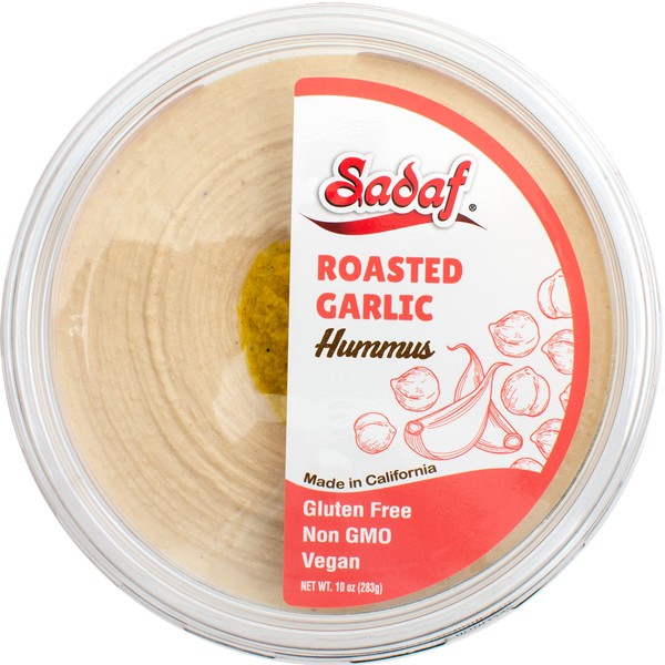Sadaf Hummus Roasted Garlic 10 OZ