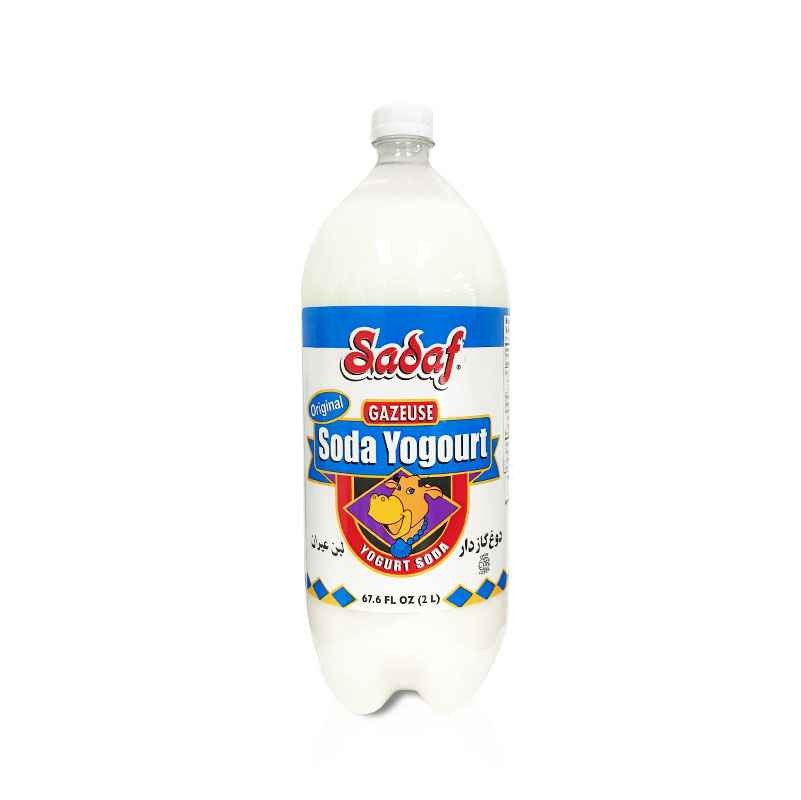 Sadaf Yogurt Soda Plain 2 LTR
