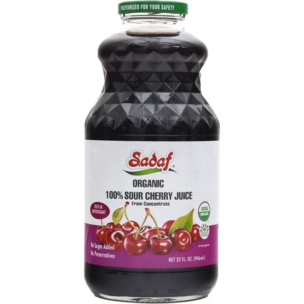 SADAF ORGANIC SOUR CHERRY JUICE 100% 2 Lbs